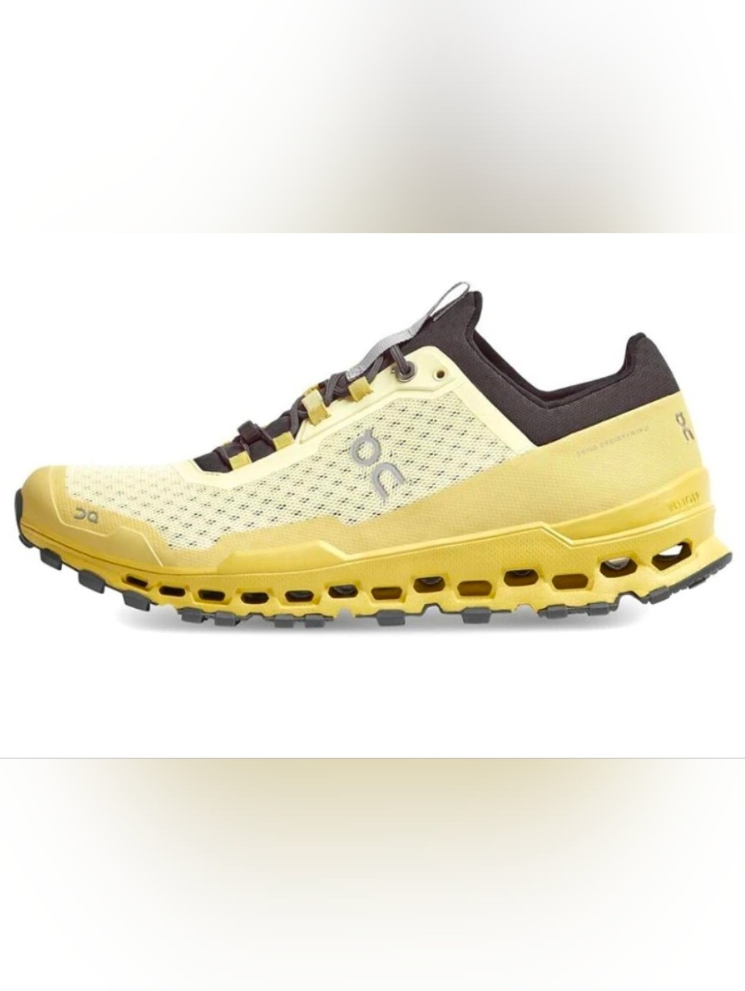 On Cloud Cloudultra Men's Trail Runner In Limelight Eclipse Size 7